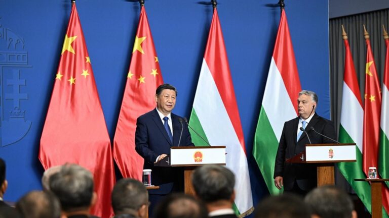 Xi Jinping i premier Węgier spotkali się z dziennikarzami