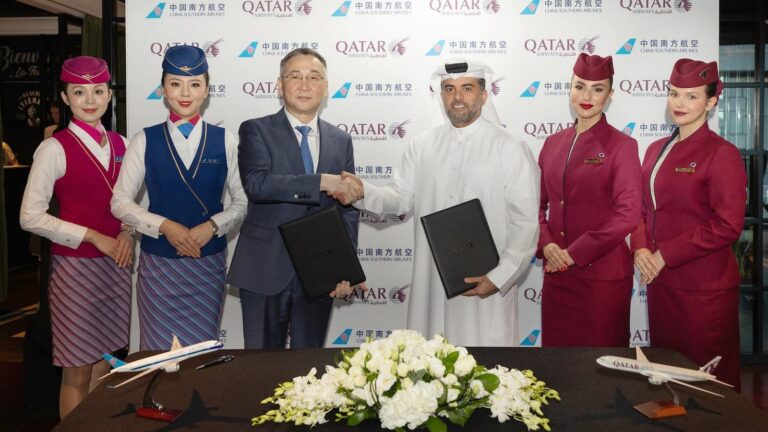 Qatar Airways i China Southern Airlines wzmacniają partnerstwo