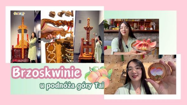 Brzoskwinie u podnóża góry Tai