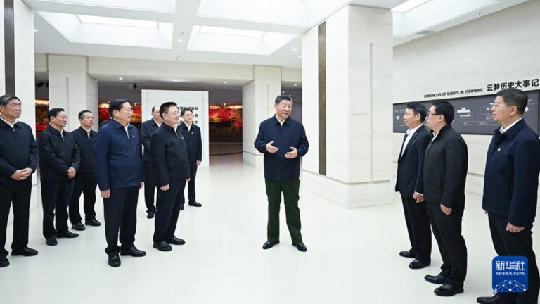 Xi Jinping przeprowadził inspekcję w prowincji Hubei