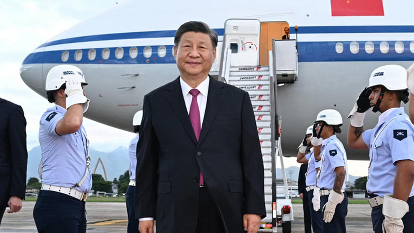 Xi Jinping przybył do Rio de Janeiro