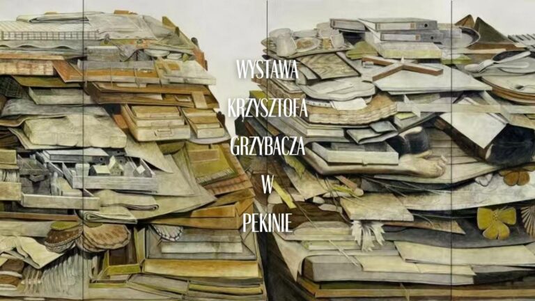 Polski artysta po raz pierwszy zobaczył w całości swoje dzieło w Chinach