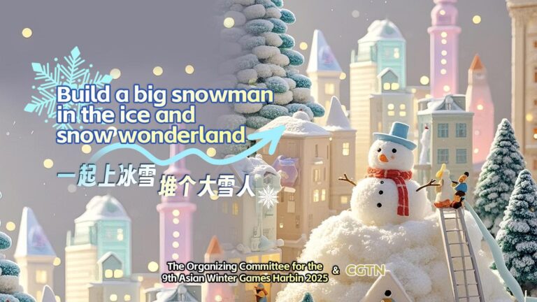 Ulep dużego bałwana z okazji Zimowych Igrzysk Azjatyckich i podziel się swoją miłością do Harbinu!