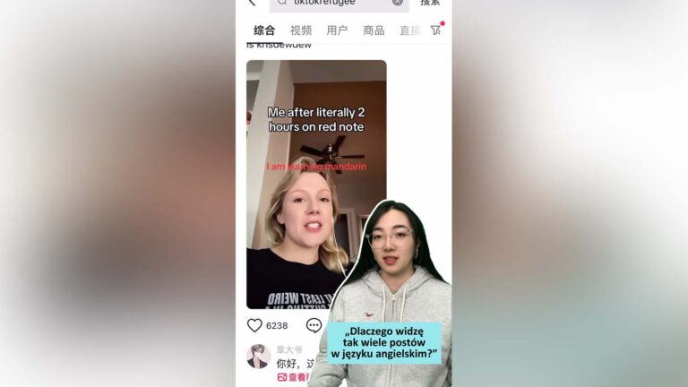 „Uchodźcy z TikToka” w Chinach