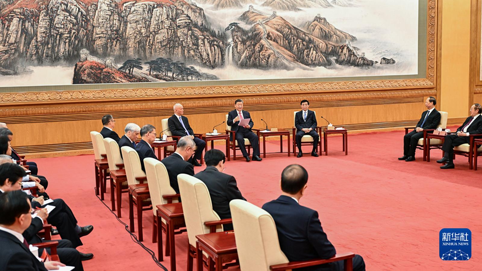 Xi Jinping wspólnie z przedstawicielami spoza KPCh powitał święto Wiosny