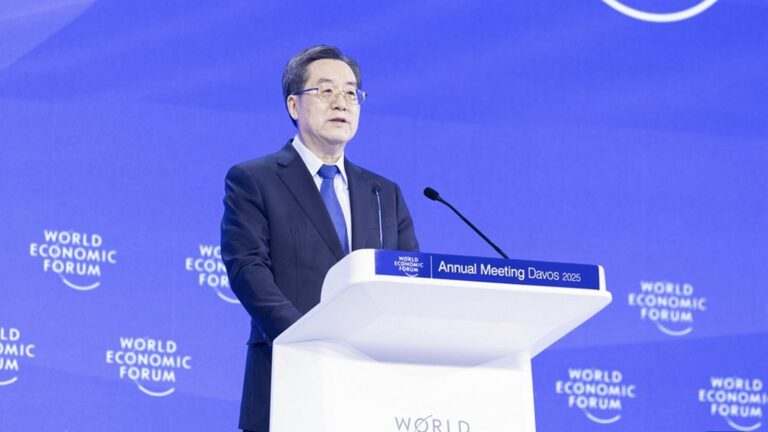 Ding Xuexiang na Forum Ekonomicznym w Davos