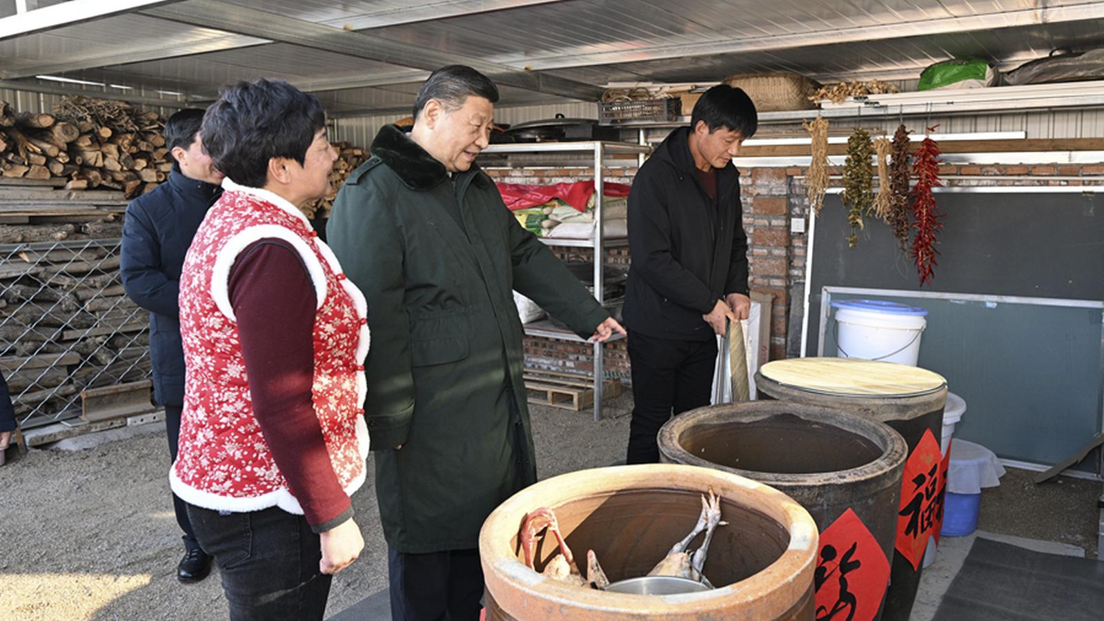 Xi Jinping odwiedził prowincję Liaoning przed świętem Wiosny