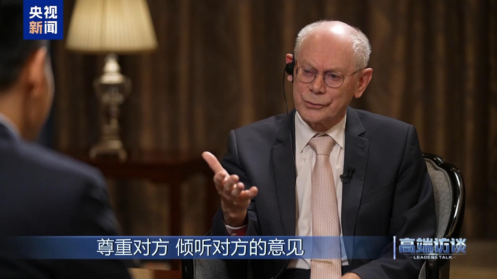 Wywiad z Hermanem Van Rompuyem, byłym pierwszym przewodniczącym Rady Europy