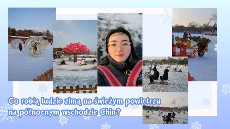 Co robią ludzie zimą na świeżym powietrzu na północnym wschodzie Chin?