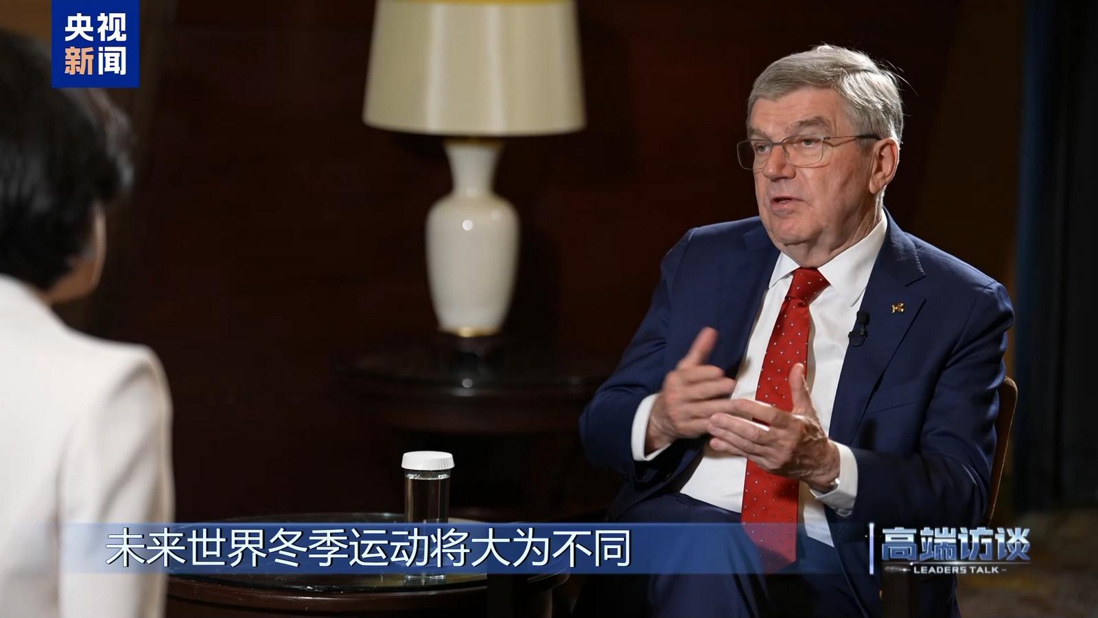 Wywiad CMG z prezesem MKOl, Thomasem Bachem