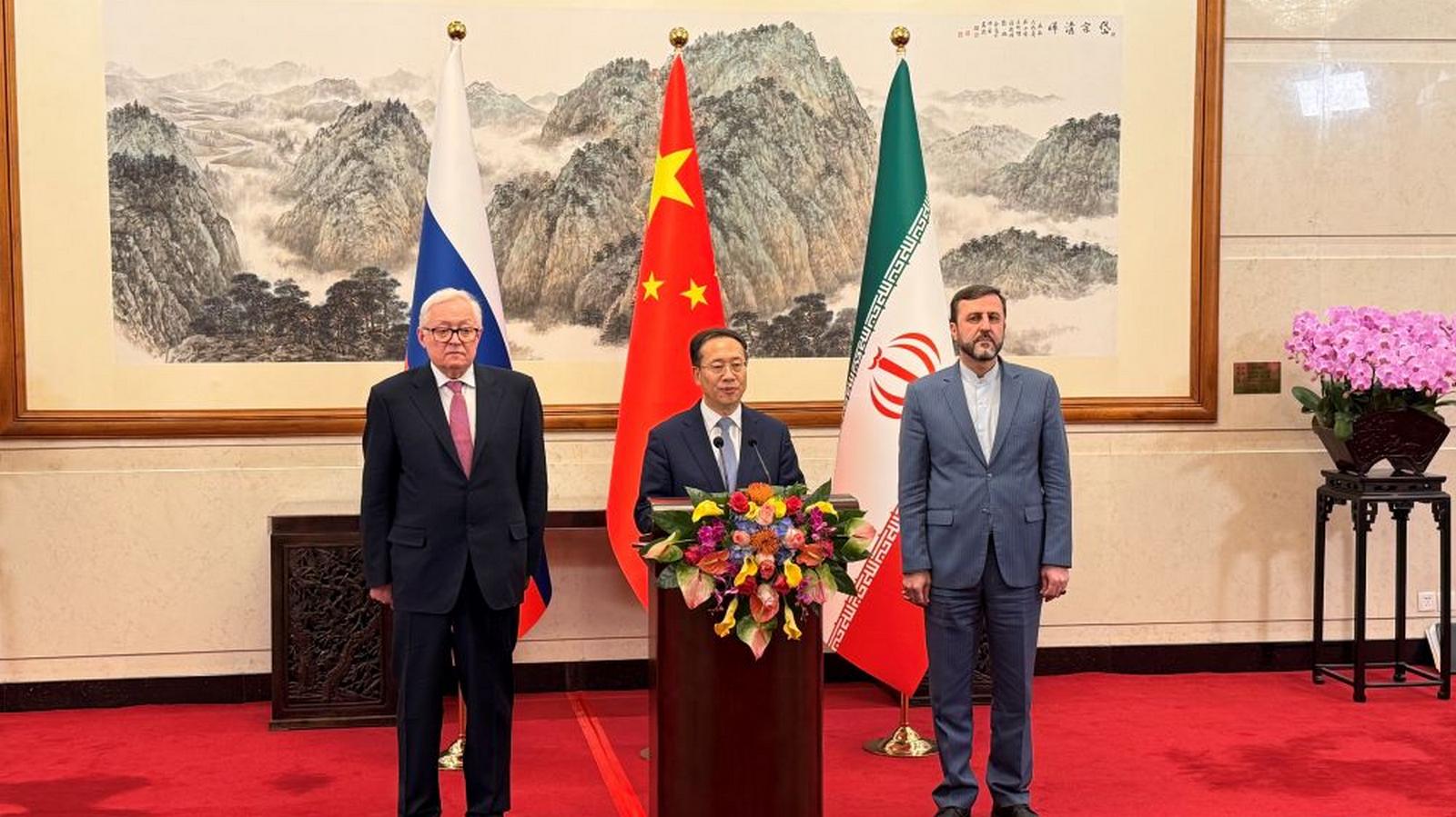 Wspólne oświadczenie po spotkaniu Chin, Rosji i Iranu w Pekinie