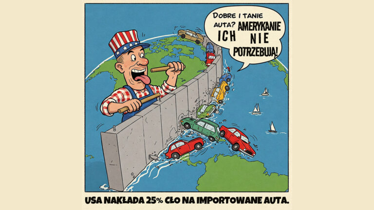 Zagraniczne auta nie przejadą przez amerykański mur celny