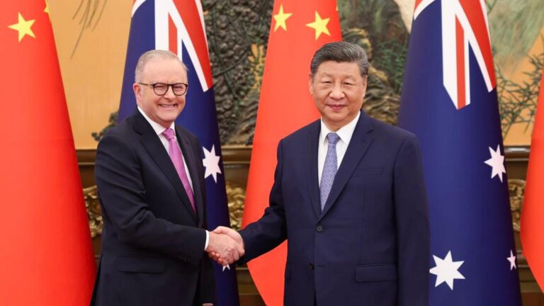 Xi Jinping spotkał się z premierem Australii