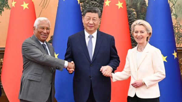 Xi Jinping spotkał się z Przewodniczącym Rady Europejskiej i Przewodniczącą Komisji Europejskiej