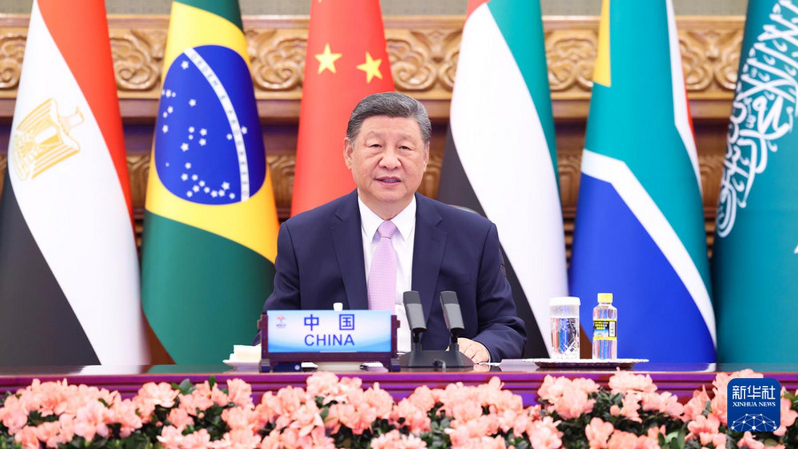Xi Jinping wziął udział w wirtualnym szczycie BRICS